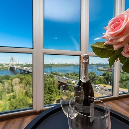 Apartments With Crazy Panoramic View Of The Dniepr Kiev Ngoại thất bức ảnh