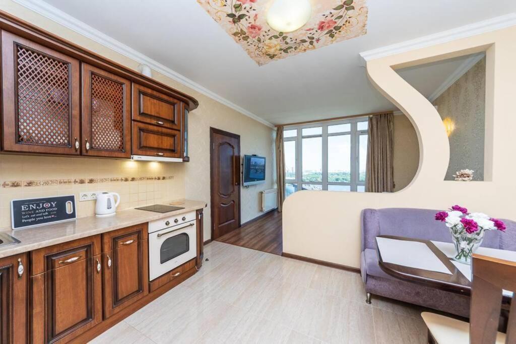 Apartments With Crazy Panoramic View Of The Dniepr Kiev Ngoại thất bức ảnh